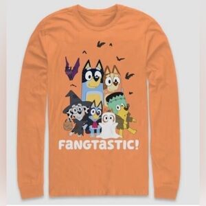 NWT Men’s Bluey “Fangtastic” long sleeve shirt size Medium